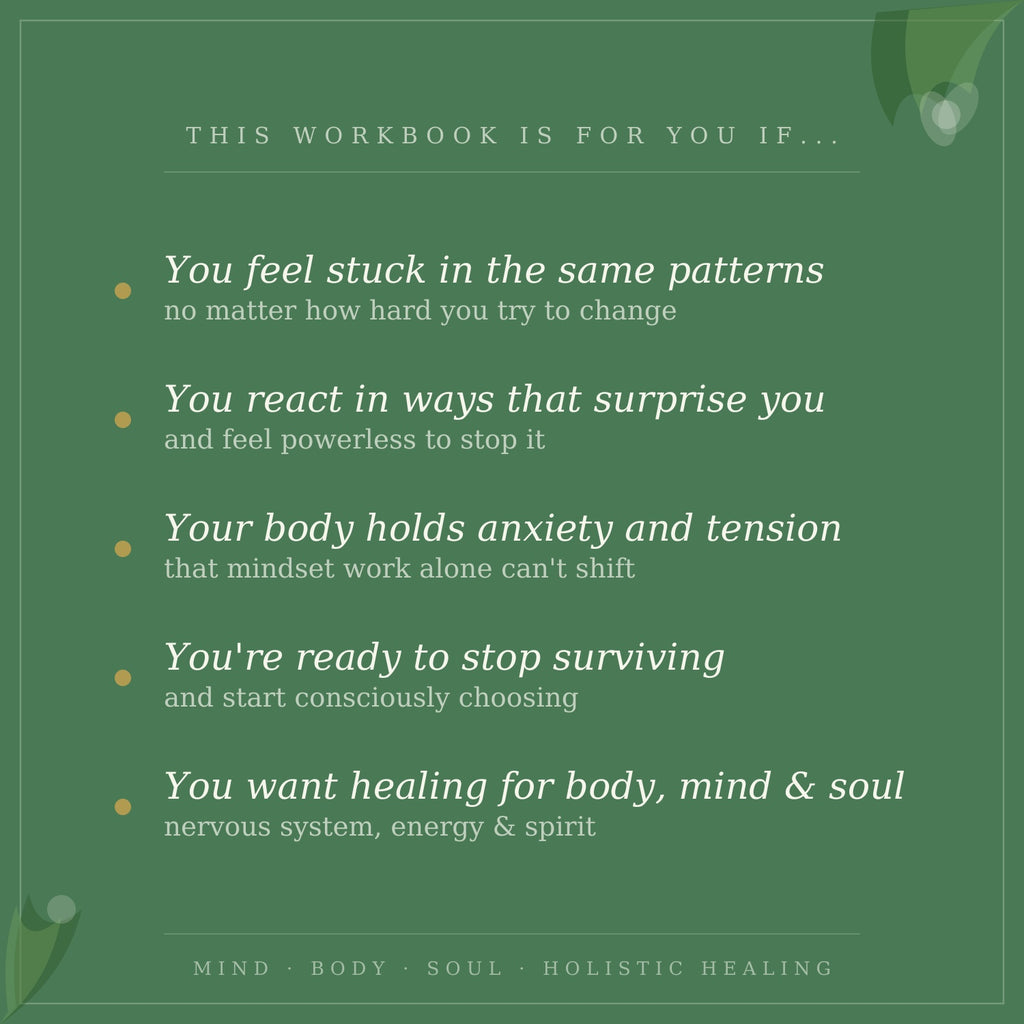 Breaking Emotional Patterns — Who It's For | Somatic Healing Workbook | Ashaya Rituals