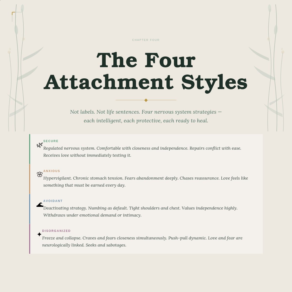 Attachment Wounds Workbook — What's Inside | Somatic Attachment Healing | Ashaya Rituals
