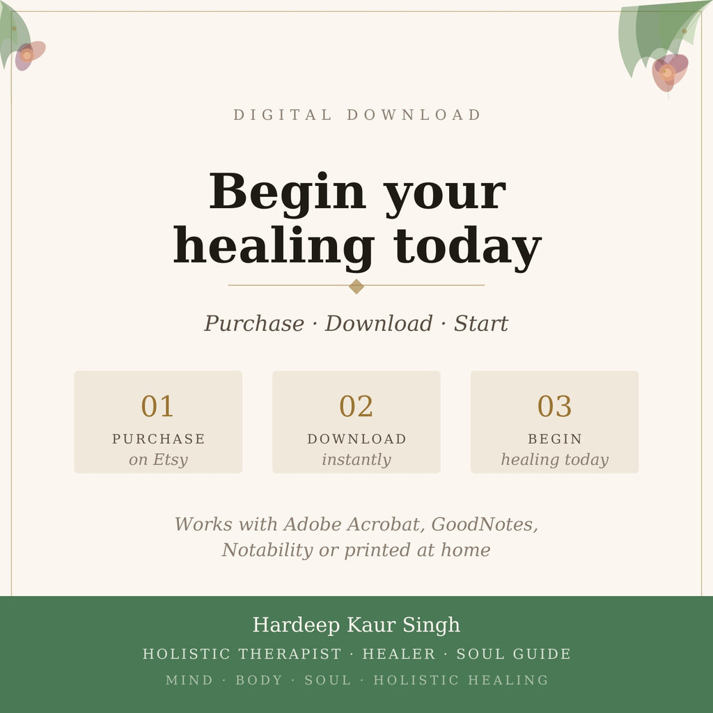 Breaking Emotional Patterns — Instant Digital Download | Somatic Healing PDF | Ashaya Rituals
