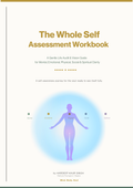 Whole Self Assessment Workbook | Holistic Life Audit, Vision Guide (Digital Download)